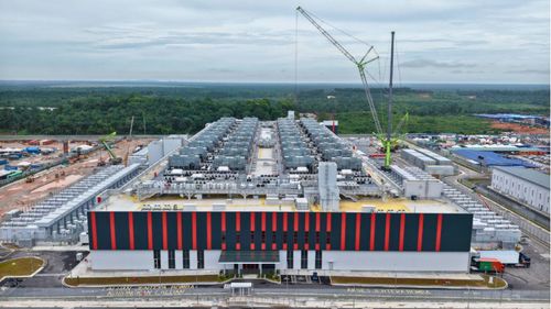 Yondr largest hyperscale data center campus in Southeast Asia by Sunway Construction.